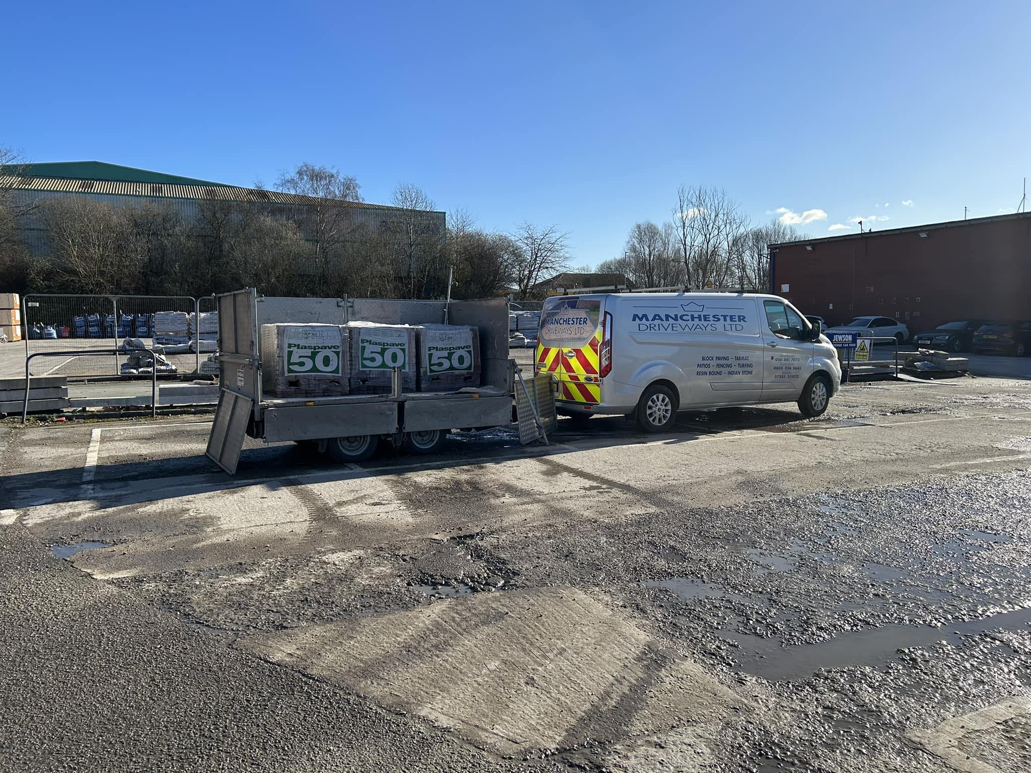 Team member on site in Stockport